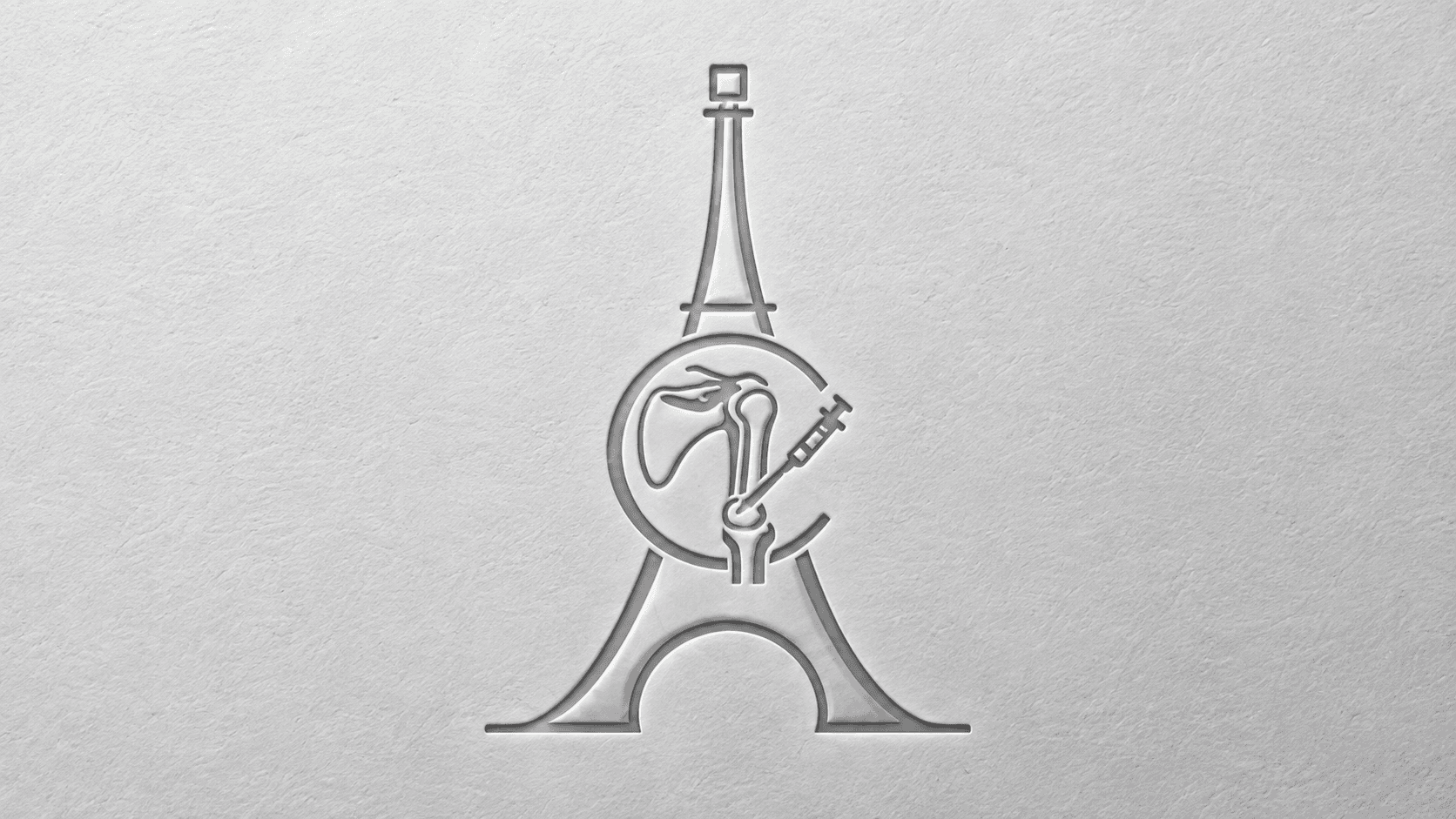 Identité visuelle créée pour le Dr Christophe Charousset, chirurgien orthopédiste à Paris