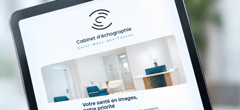 Email de bienvenue du Cabinet d'échographie de Saint-Maur-des-Fossés
