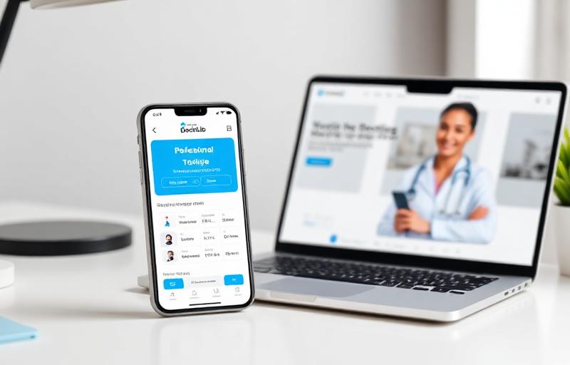Doctolib vs site internet : faut-il choisir ?