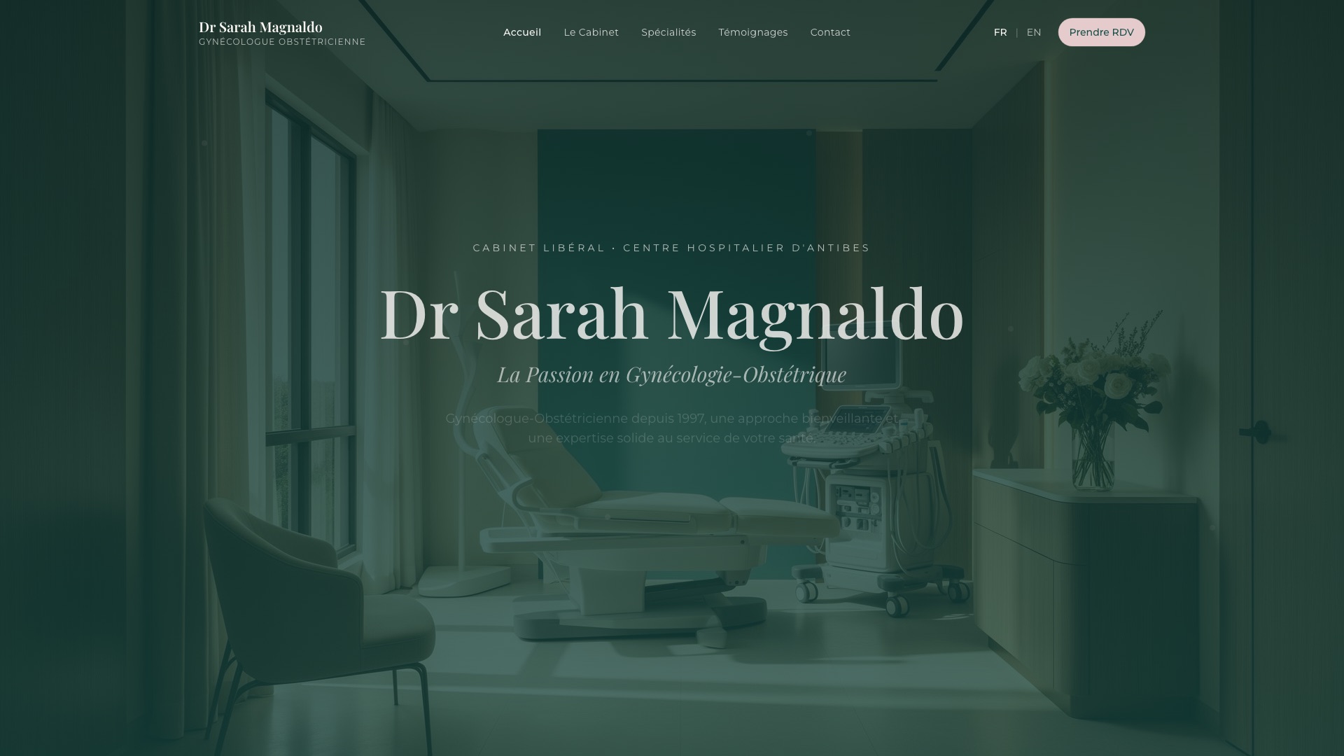Site Dr Sarah Magnaldo