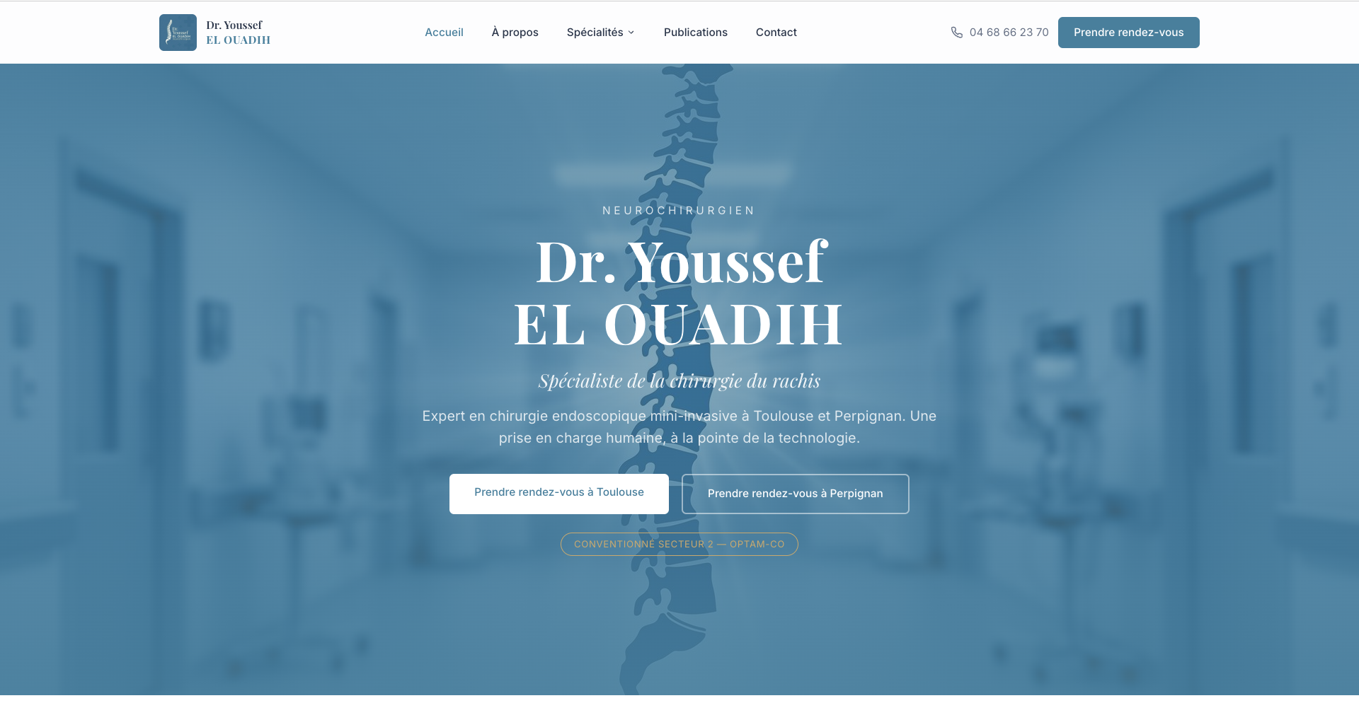 Site Dr El Ouadih
